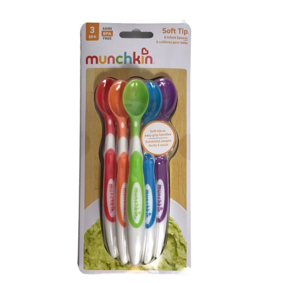 Munchkin's Soft-Tip Ergonomic Infant Spoons. - Picture 11 of 11